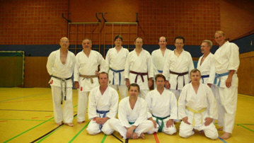 Beim Training im St�dt. Gymnasium